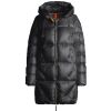 Parajumpers Dames Janet puffer coat woman hooded down Zwart