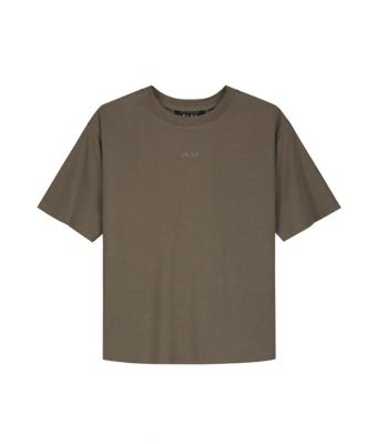 Olaf_Hussein_Sheer_boxy_T_shirt_Bruin_2