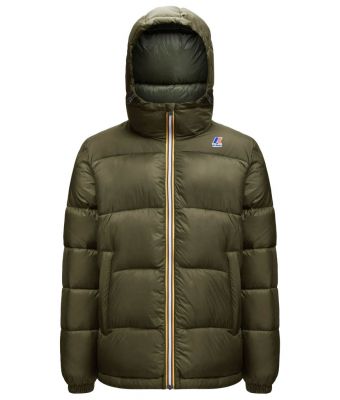 K_Way_Le_vrai_3_0_Claude_Heavy_Warm_Groen_Donker_