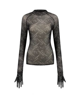 Daily_Paper_Fera_Bubblewrap_Mesh_Top_Zwart