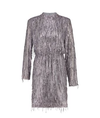 Ibana_Frasy_Dress_Grijs_zilver