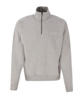 The_New_Originals_Emblem_Half_Zip_Up_Sweater_Grijs_licht