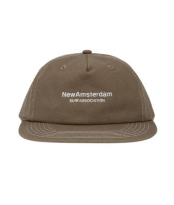 New_Amsterdam_Surf_Association_Name_Cap_Taupe