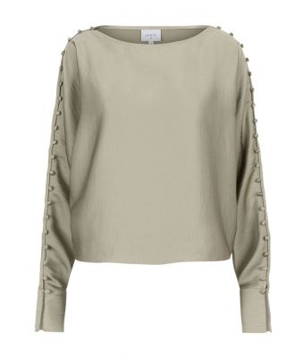 Dante_6_Rocco_Satin_Button_Detail_Top_Groen_olijf