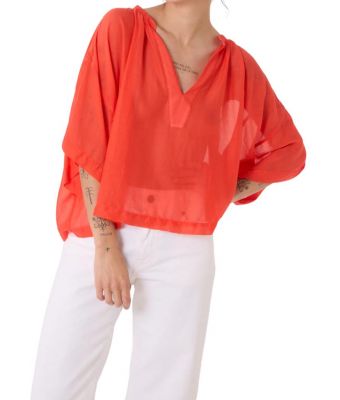 Sacrecoeur_Eline___Sunset_blouse_Oranje