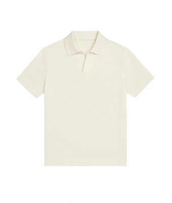 Filippo_De_Laurentiis_luxury_knitwear_polo_Off_White