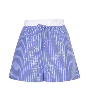 Dante_6_Bryson_embellished_stripe_short_Blauw