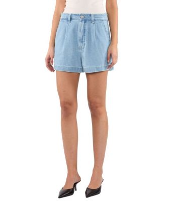 Seven_for_all_mankind_Shorts_Pleated_Hana_Light_stone_2