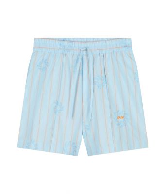 Olaf_Hussein_Stripe_Embro_sun_short_Blauw_licht
