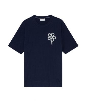NN07_Pedro_Embroidery_T_shirt_Blauw_marine