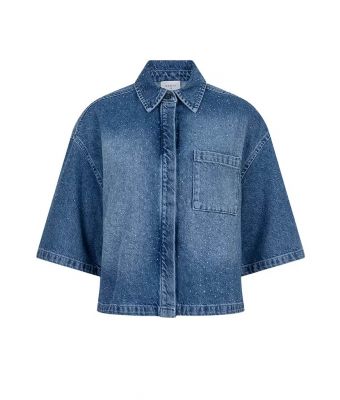 Dante_6_Daisy_denim_shirt_Blauw_donker