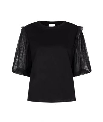 Dante_6_Annissa_tulle_tee_Zwart