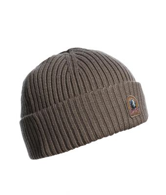 Parajumpers_Heren_Muts_PJS_logo___Rib_hat__Groen_grijs
