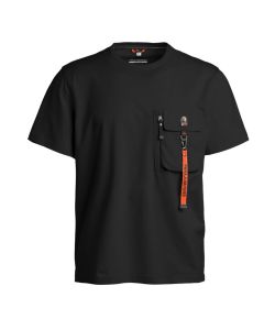 Parajumpers_Heren_Mojave_T_shirt_borstzak_Zwart_1