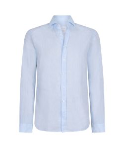 Xacus_legacy__linnen_casual_fit__Blauw_ijs