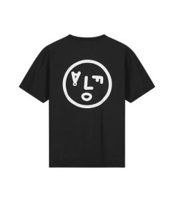 Olaf_Hussein__L_F_face_tee__Zwart_wit_2