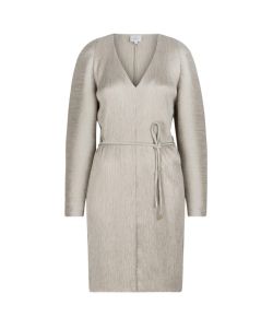 Dante_6_Nikkia_Pleated_Dress_Groen_grijs