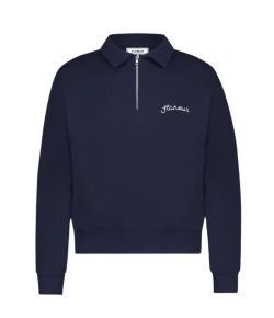 Fl_neur_Signature_Raglan_Half_Zip_Blauw_donker