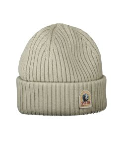 Parajumpers_Heren__Rib_hat___Muts_PJS_logo_Beige
