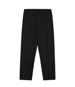 Olaf_Hussein_Tailored_Slim_Elasticated_Pants_Zwart