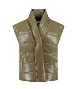 Amaya_Amsterdam_Dot_Gilet_Groen_army