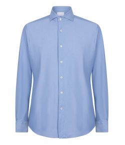 Xacus_active_shirt_tailor_fit_Blauw_licht