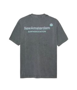 New_Amsterdam_Surf_Association_Logo_T_shirt_Grijs_mix