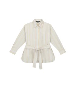 Olaf_Hussein_Stripe_tie_shirt_ls_woman_Blauw_mix