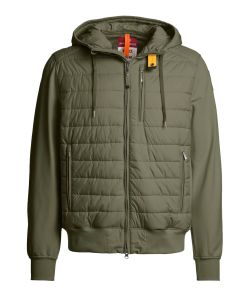 Parajumpers_Heren_Ivor_man_hooded_vest_jack__Groen