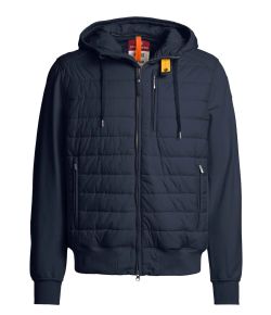 Parajumpers_Heren_Ivor_man_hooded_vest_jack__Blauw_donker