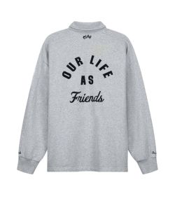 Olaf_Hussein_Varsity_polo_sweater_Grijs_m_lee