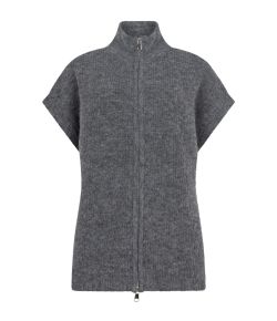 Dante_6_Nola_zip_cardigan_Grijs_donker