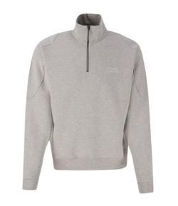 The_New_Originals_Emblem_Half_Zip_Up_Sweater_Grijs_licht