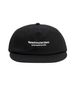 New_Amsterdam_Surf_Association_Name_Cap_Zwart