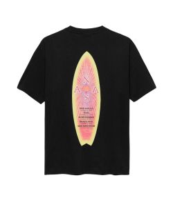 New_Amsterdam_Surf_Association_Surf_board_Tee_Zwart