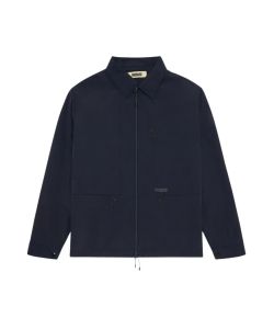 Woodbird_Treck_Sport_Shirt_Blauw_marine