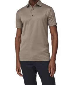 Valenza_Supima_Polo_Schiller_Collar_Taupe