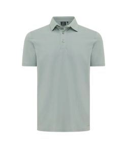 Genti_Polo_3_button_SS_Groen