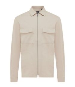 Genti_Oaks_Shirt_Jacket_Zip_Bruin_licht_1