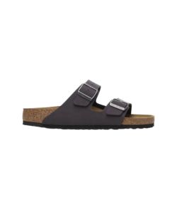 Birkenstock_Arizona_Birko_Flor_Nubuck_Sandaal__Narrow__Grijs_donker