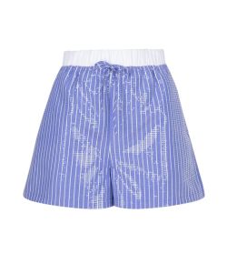 Dante_6_Bryson_embellished_stripe_short_Blauw