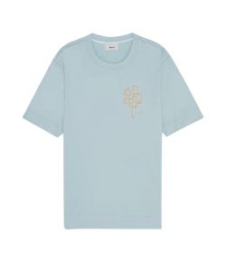 NN07_Pedro_Embroidery_T_shirt_Blauw_licht