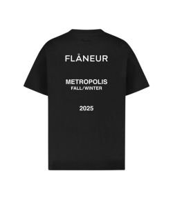 Flaneur_collection_t_shirt_winter_Zwart_1