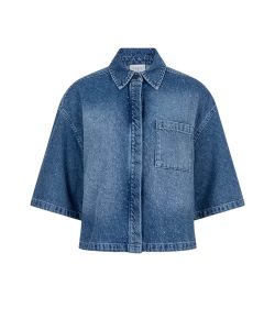Dante_6_Daisy_denim_shirt_Blauw_donker