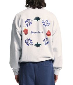 Brams_Fruit_Flora_Crewneck_sweater_Grijs_m_lee_1