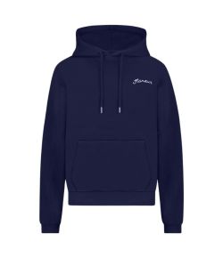 Flaneur_Signature_Hoodie_Blauw_donker_1