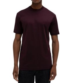 Valenza_Interlock_Supima_T_shirt__Rood_bordeaux
