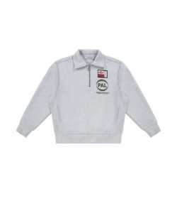 Pal_Sporting_Goods_Company_half_zip_Grijs_licht
