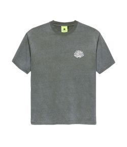 New_Amsterdam_Surf_Association_Lace_print_logo_tee_Grijs