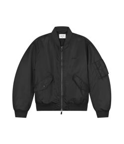 Olaf_Hussein_Bomber_jacket_Zwart
